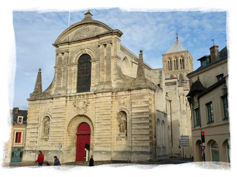 Photography of the Abbey of the Sainte-Trinité